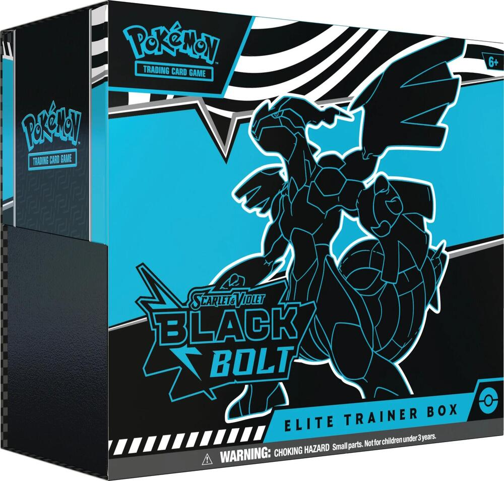 Scarlet & Violet Black Bolt Elite Trainer Box digital collector guide