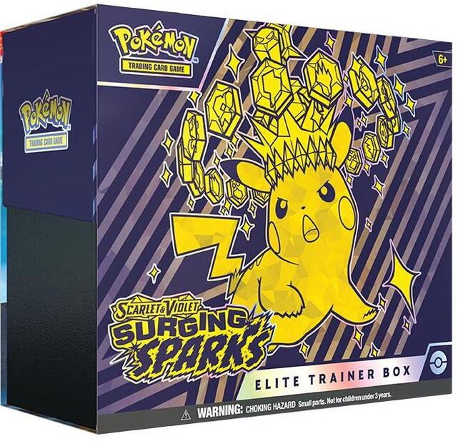 Scarlet & Violet Surging Sparks Elite Trainer Box digital collector guide