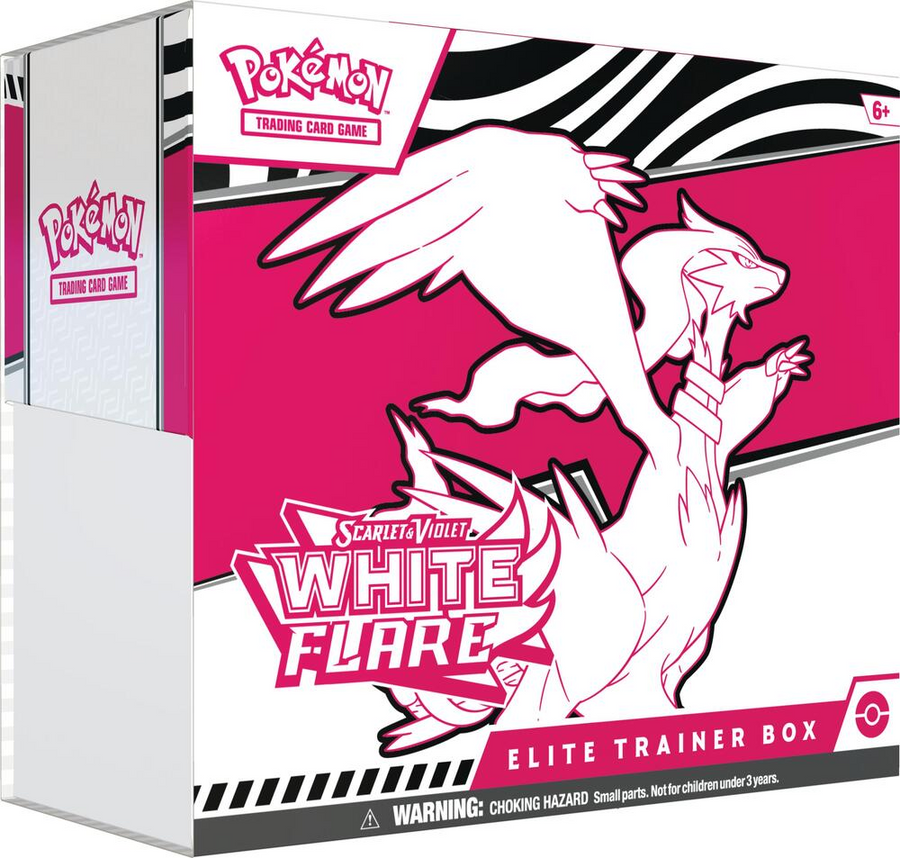 Scarlet & Violet White Flare Elite Trainer Box digital collector guide