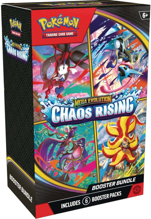Mega Evolution Chaos Rising Booster Bundle digital collector guide