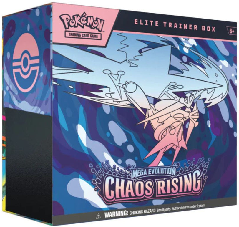 Mega Evolution Chaos Rising Elite Trainer Box digital collector guide