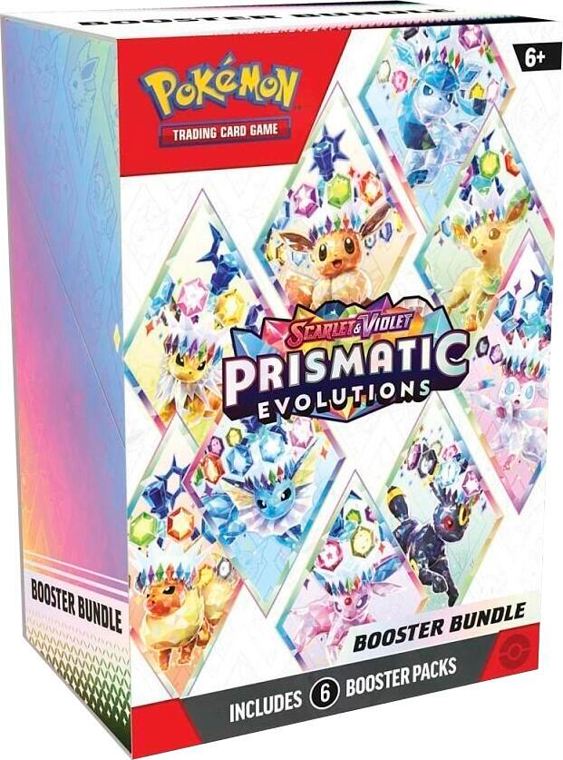 Scarlet & Violet Prismatic Evolutions Booster Bundle digital collector guide