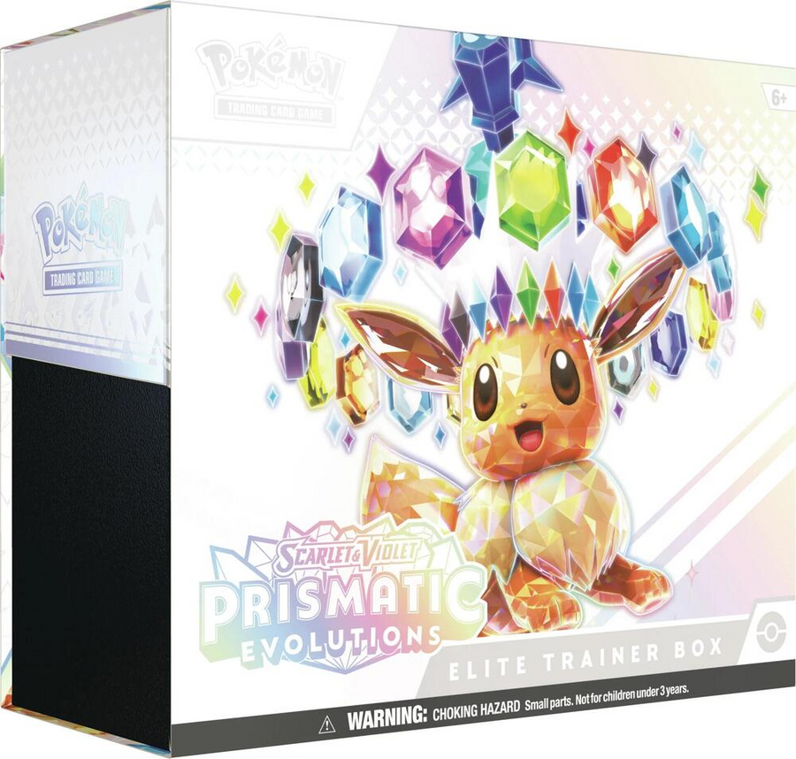 Scarlet & Violet Prismatic Evolutions Elite Trainer Box digital collector guide