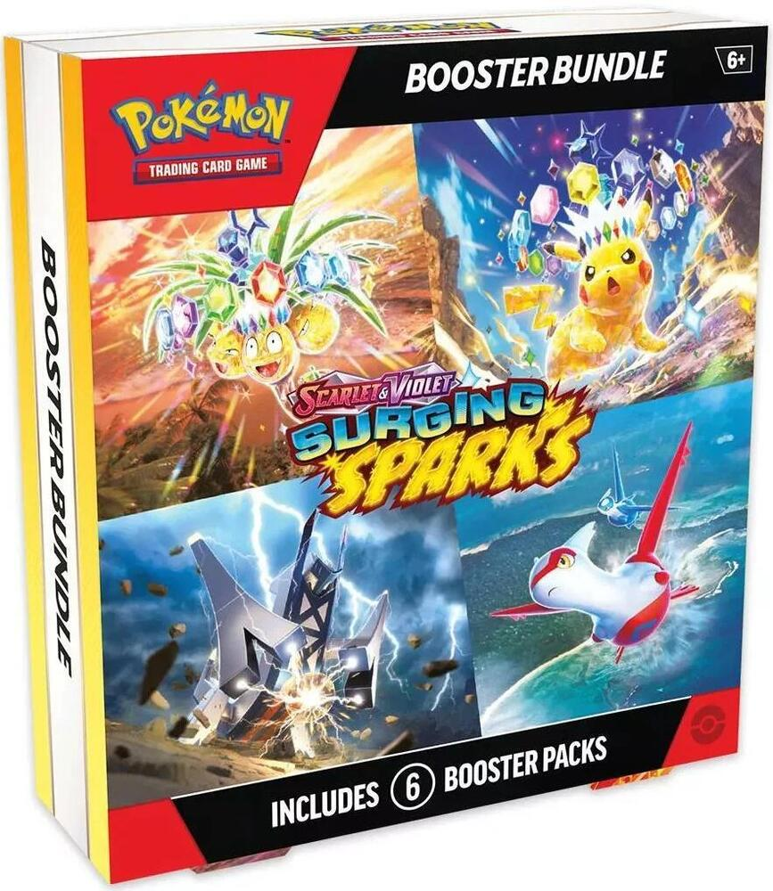 Scarlet & Violet Surging Sparks Booster Bundle digital collector guide