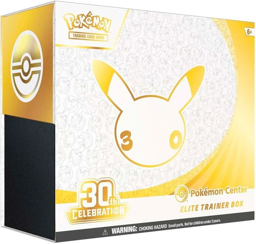 30th Celebration Pokémon Center Elite Trainer Box digital collector guide