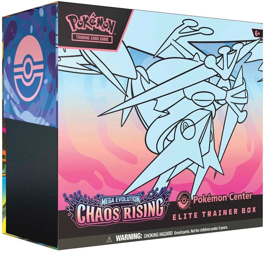 Mega Evolution Chaos Rising Pokémon Center Elite Trainer Box digital collector guide